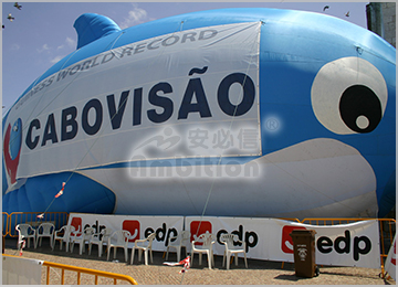 长98米葡萄牙吉尼斯气模海豚